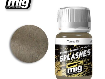 Ammo by MIG Enamel Textures Turned Dirt 35ml Online Sale