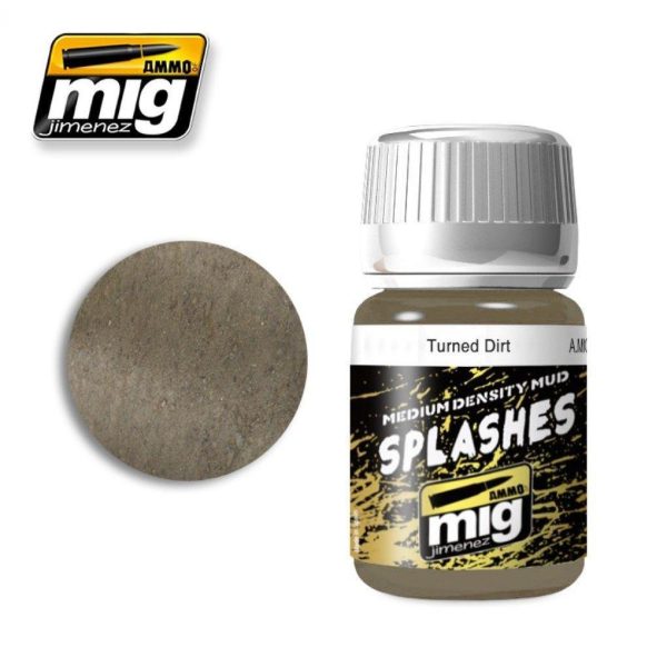 Ammo by MIG Enamel Textures Turned Dirt 35ml Online Sale