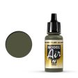 Vallejo 71285 Model Air IJA Dark Green 17 ml Acrylic Airbrush Paint Hot on Sale