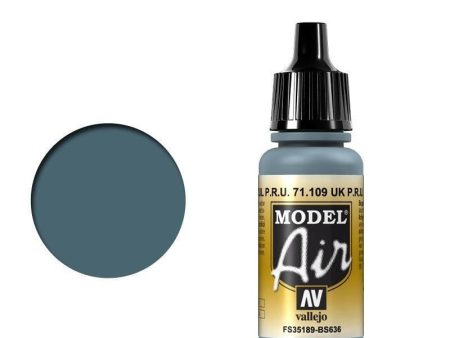 Vallejo 71109 Model Air UK PRU Blue 17 ml Acrylic Airbrush Paint For Sale