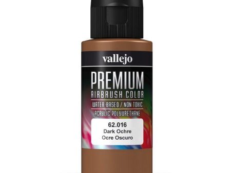 Vallejo Premium Colour - Dark Ochre 60 ml Online Sale