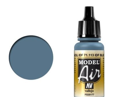 Vallejo 71113 Model Air IDF Blue 17 ml Acrylic Airbrush Paint Online Hot Sale