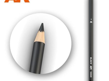 AK Interactive Weathering Pencils - Black Supply