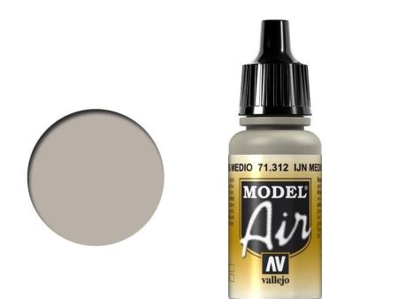 Vallejo 71312 Model Air IJN Medium Grey 17 ml Acrylic Airbrush Paint Hot on Sale