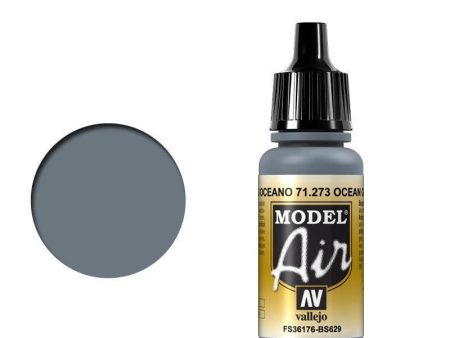 Vallejo 71273 Model Air Ocean Gray 17 ml Acrylic Airbrush Paint For Cheap