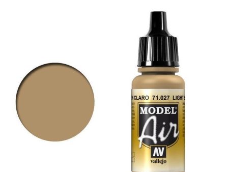 Vallejo 71027 Model Air Light Brown 17 ml Acrylic Airbrush Paint For Sale