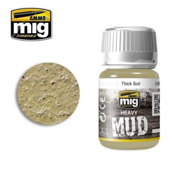 Ammo by MIG Enamel Textures Thick Soil 35ml Online