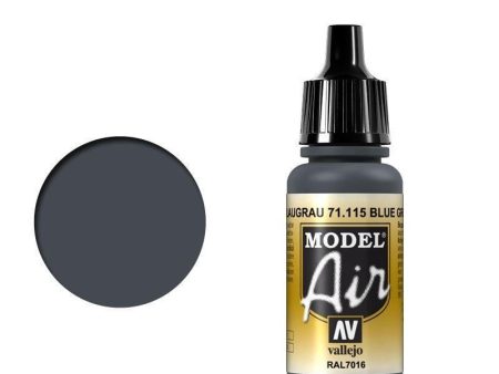 Vallejo 71115 Model Air Blue Gray 17 ml Acrylic Airbrush Paint For Sale