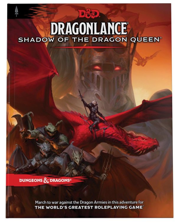 D&D Dungeons & Dragons Dragonlance Shadow of the Dragon Queen Hardcover Online