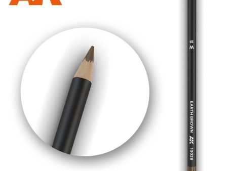 AK Interactive Weathering Pencils - Earth Brown Cheap