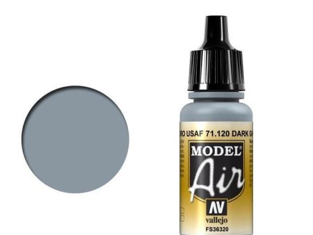 Vallejo 71120 Model Air Dark Ghost Gray 17 ml Acrylic Airbrush Paint Online Sale