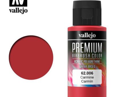 Vallejo Premium Colour - Carmine 60 ml Hot on Sale