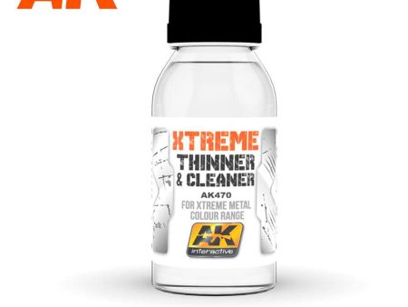 AK Interactive AK470 Xtreme Cleaner and Thinner for Xtreme Metal Colour Range Online Sale