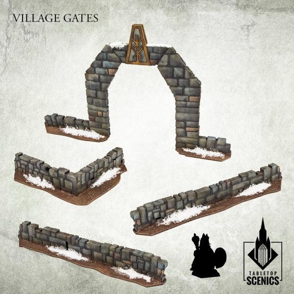 TABLETOP SCENICS Village Gates For Cheap