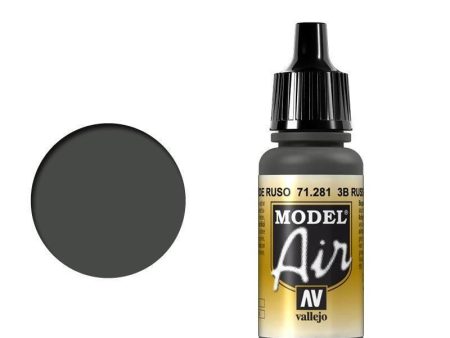 Vallejo 71281 Model Air 3B Russian Green 17 ml Acrylic Airbrush Paint Online