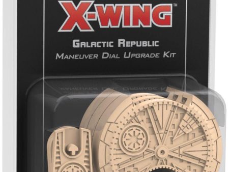 Star Wars X-Wing 2nd Edition Galactic Republic Maneuver Dial Upgrade Kit Online Hot Sale