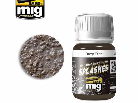 Ammo by MIG Enamel Textures Damp Earth 35ml on Sale