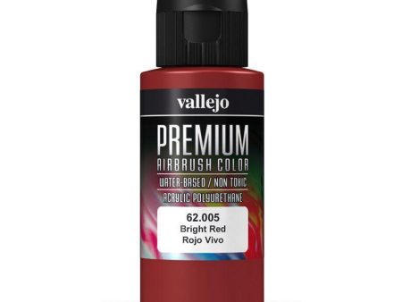 Vallejo Premium Colour - Bright Red 60 ml Online now