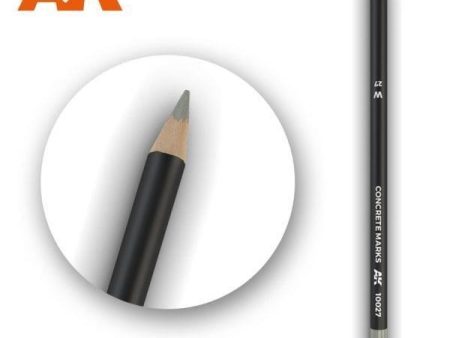 AK Interactive Weathering Pencils - Concrete Marks Fashion