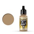 Vallejo 71117 Model Air Camouflage Brown 17 ml Acrylic Airbrush Paint Sale