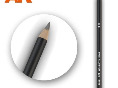 AK Interactive Weathering Pencils - Dark Aluminum Nickel For Discount