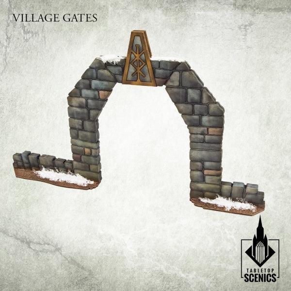 TABLETOP SCENICS Village Gates For Cheap