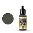 Vallejo 71011 Model Air Dark Green RLM83 17 ml Acrylic Airbrush Paint Hot on Sale