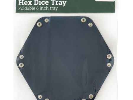 LPG Hex Dice Tray 6  Blue on Sale