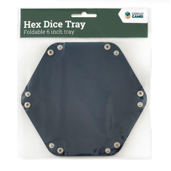 LPG Hex Dice Tray 6  Blue on Sale