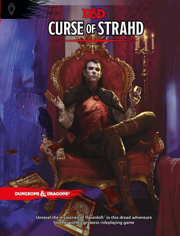 D&D Dungeons & Dragons Curse of Strahd Hardcover Online now