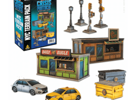 Marvel Crisis Protocol Miniatures Game NYC Terrain Pack Expansion Discount