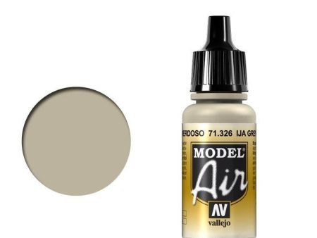 Vallejo 71326 Model Air IJA Grey Green 17 ml Acrylic Airbrush Paint Online Hot Sale