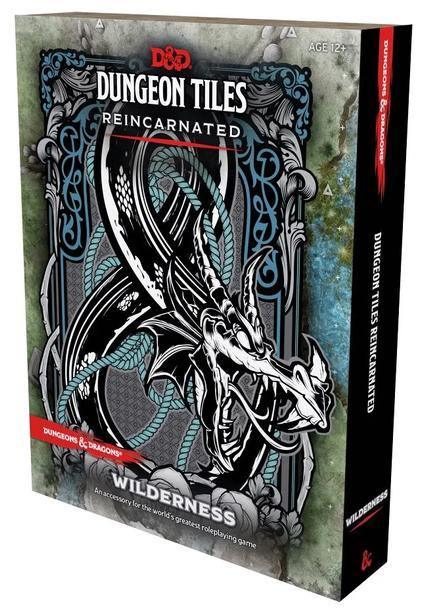 D&D Dungeons & Dragons Dungeon Tiles Reincarnated Wilderness Fashion