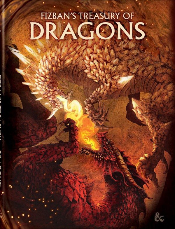 D&D Dungeons & Dragons Fizbans Treasury of Dragons Hardcover Alternative Cover Cheap