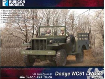 Rubicon Models - Dodge WC51   WC52 Beeps 3 4-ton 4x4 Truck Sale