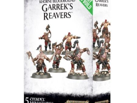 Khorne Bloodbound: Garrek’s Reavers Hot on Sale