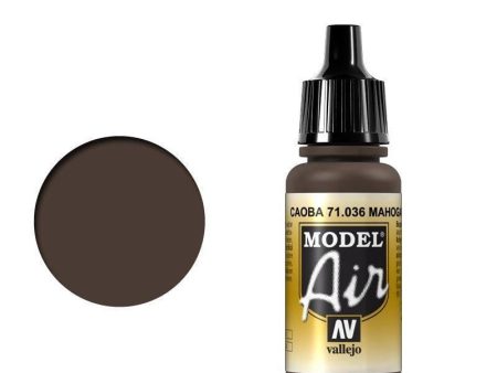 Vallejo 71036 Model Air Mahagony 17 ml Acrylic Airbrush Paint on Sale