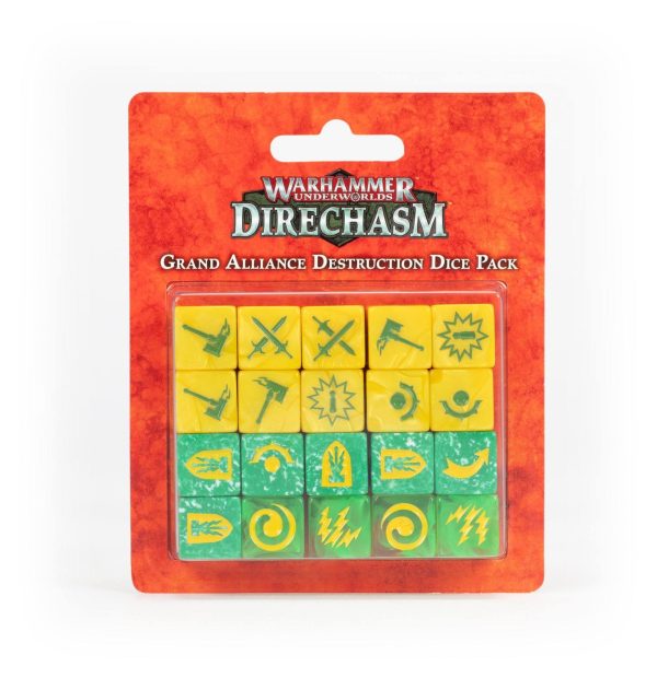 Warhammer Underworlds: Grand Alliance Destruction Dice For Discount