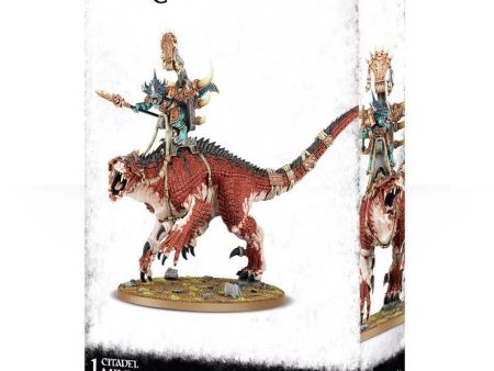 Seraphon: Saurus Oldblood On Carnosaur   Skink on Troglodon Discount